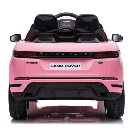 Land Rover Licensed Kids Electric Ride On Car Remote Control - Pink