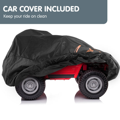 Licensed Toyota FJ-40 Electric Kids Ride On Car by Kahuna - Red
