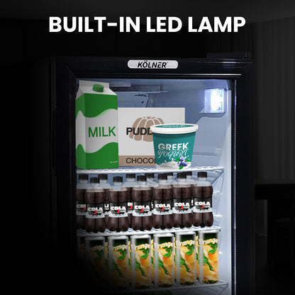 Kolner 70L Bar Fridge with Glass Door