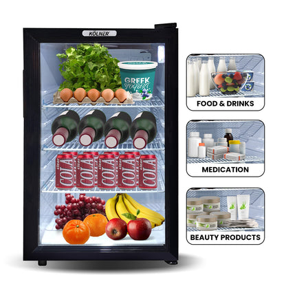 Kolner 70L Bar Fridge with Glass Door