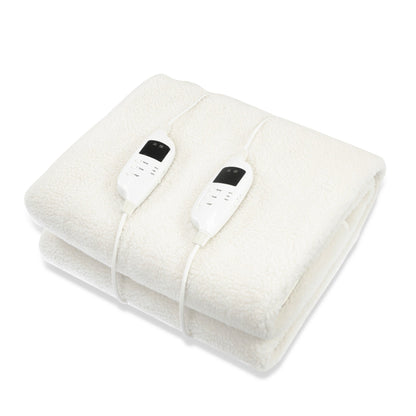 Laura Hill Fleece 9 Level Heated  Electric Blanket - Queen