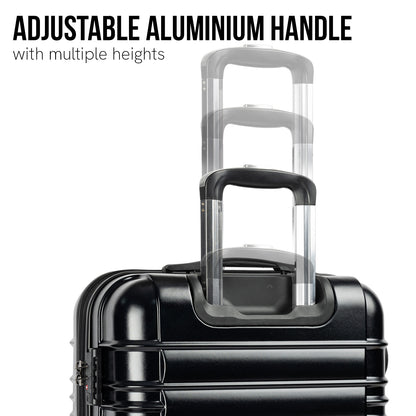 Olympus Noctis Suitcase 20in Hard Shell ABS+PC - Stygian Black