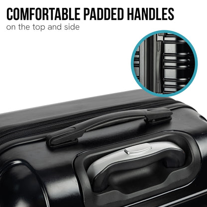 Olympus Noctis Suitcase 20in Hard Shell ABS+PC - Stygian Black