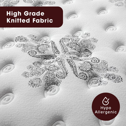 Laura Hill King Single Mattress  with Euro Top - 34cm
