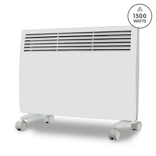 Levante NDM-15WT 1500W Electric Panel Heater Wifi Thermostat Castors