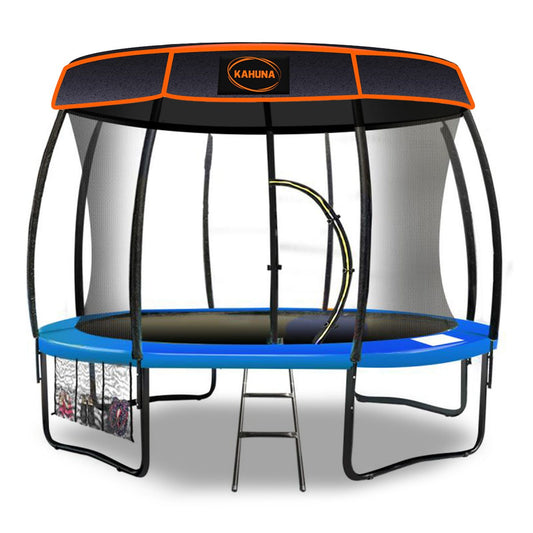 Kahuna Trampoline 8 ft  Roof - Blue